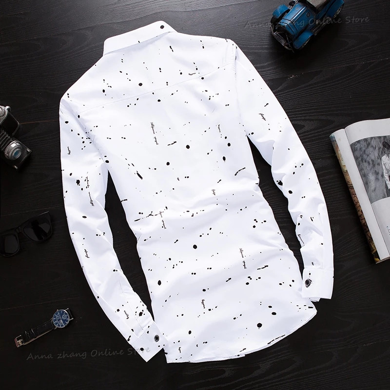 Man blouse High Quality Wholesale Autumn Spring Summer Selling Men's Fashion Casual Work Shirts 220322