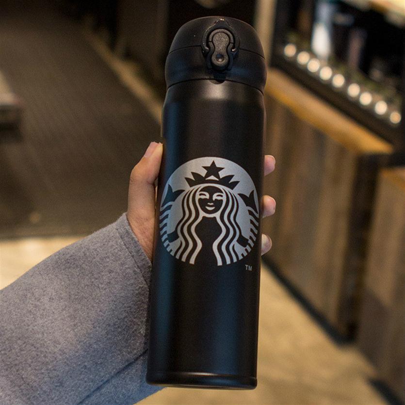 

Starbucks Thermos Cup Vacuum Flasks Thermos Stainless Steel Insulated Thermos Cup Coffee Mug Travel Drink Bottle 450262J