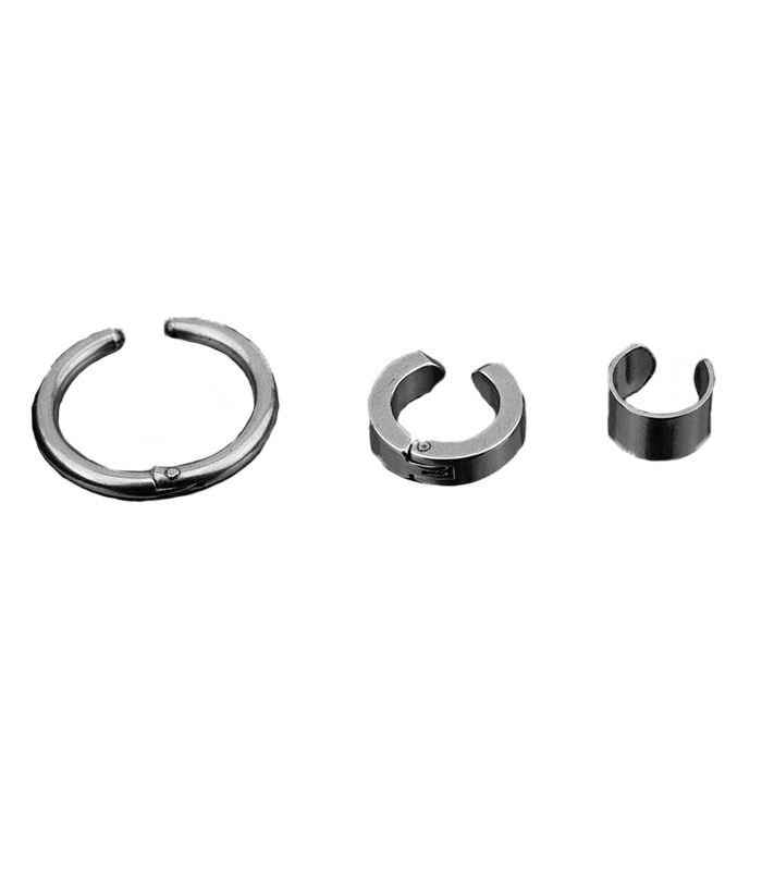 Clip-on & Screw Back Hip Hop Rock Smooth Ear Bones Clip Earrings With Male And Female Street Punk Style Jewelry Gifts
Clip-on & Screw Back Hip Hop Rock Smooth Ear Bones Clip Earrings With Male And Female Street Punk Style Jewelry Gifts