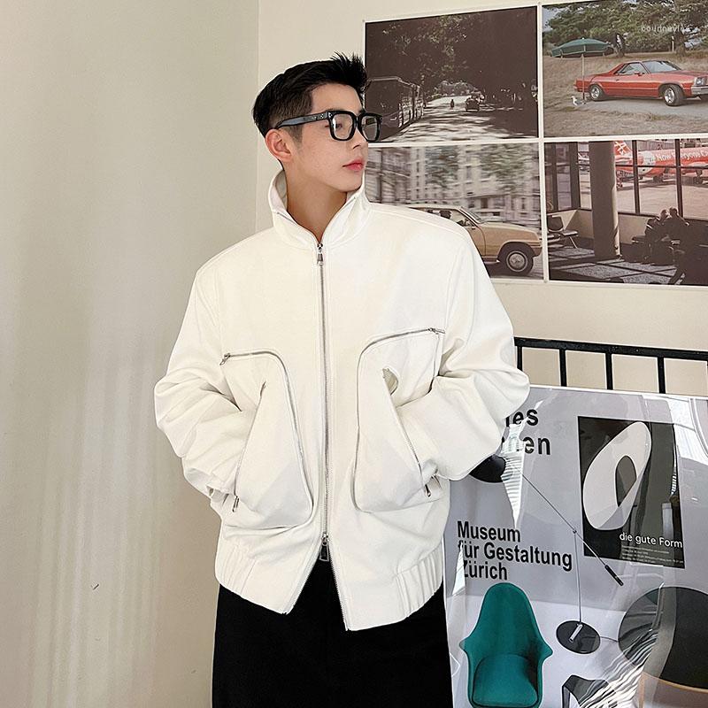 Men's Jackets Men Metal Zipper Big Pocket Japan Korean Streetwear Fashion Casual Vintage Short Jacket Male Women Coat OuterwearMen's, Y087 white
Men's Jackets Men Metal Zipper Big Pocket Japan Korean Streetwear Fashion Casual Vintage Short Jacket Male Women Coat OuterwearMen's, Y087 white