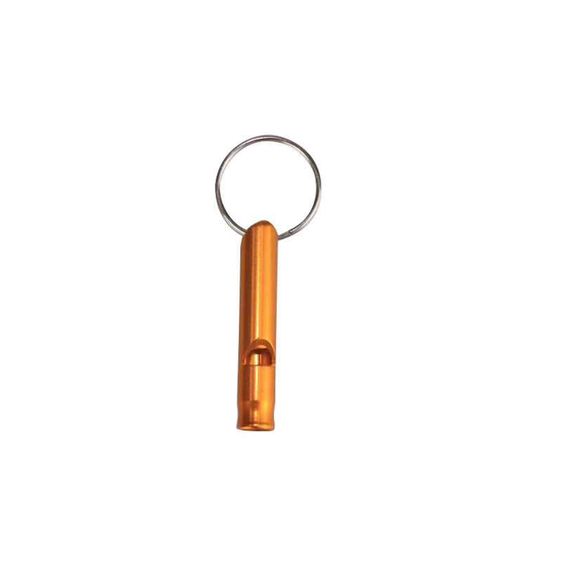 Outdoor Gadgets Whistles Mini Survival Whistle Multifunction Keychain Aluminum Alloy Cheerleading Souvenir Outdoor Emergency Siren