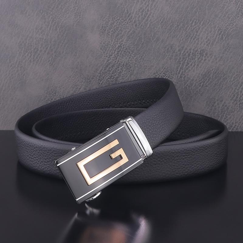Belts Luxury Letter G Automatic Buckle Designer Men High Quality Male Full Grain Leather Western-style Clothes Young WaistBelts, Black
Belts Luxury Letter G Automatic Buckle Designer Men High Quality Male Full Grain Leather Western-style Clothes Young WaistBelts, Black