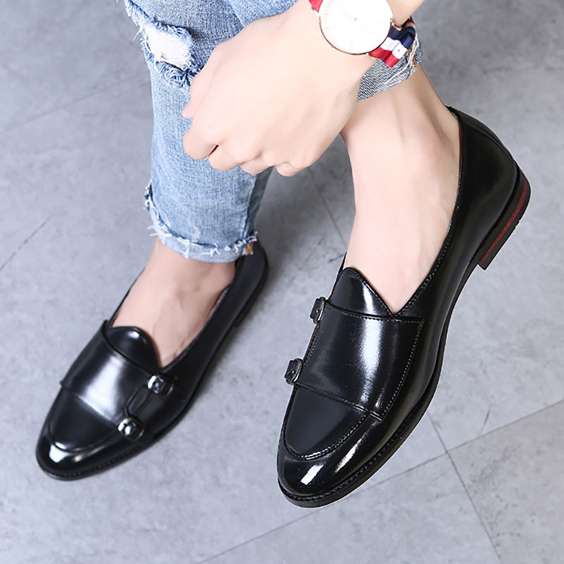 Luxury New Fashion Designer Men Pointed Two Tone Mix Monk Strap Wedding Shoes Flats Casual Loafer Dress Sapatos Tenis Masculino, V3
Luxury New Fashion Designer Men Pointed Two Tone Mix Monk Strap Wedding Shoes Flats Casual Loafer Dress Sapatos Tenis Masculino, V3