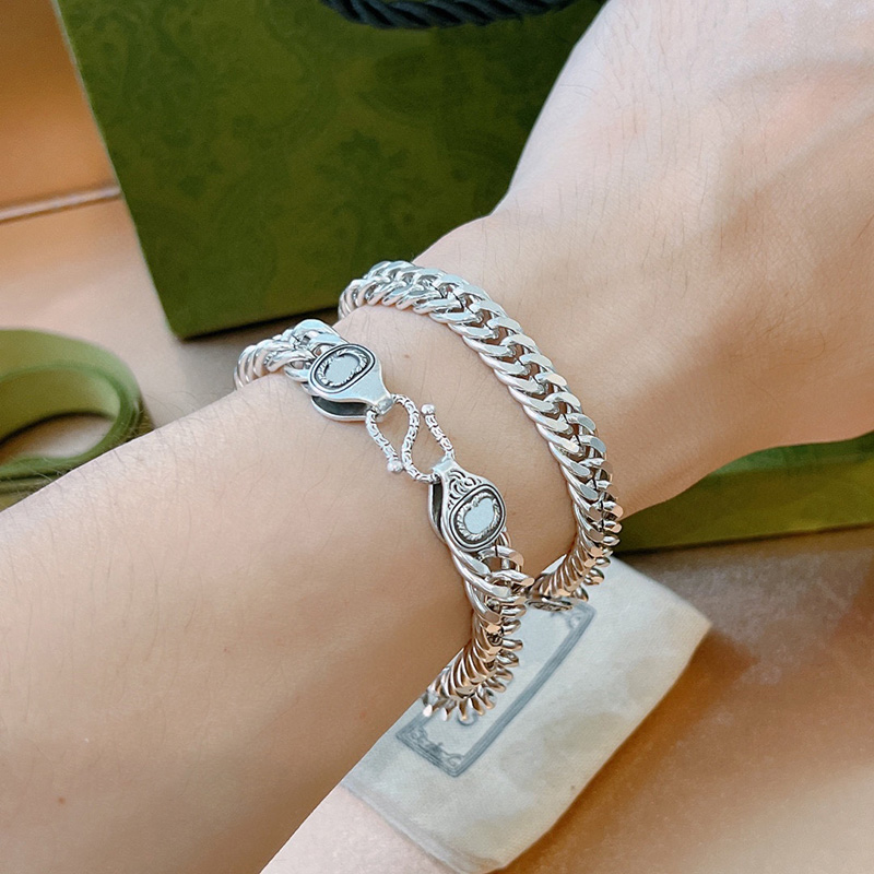 Fashion Men Jewelry Designer Bracelet For Women Love Bracelets Luxury Bangles Stainless Steel Bangle F 16-22cm Chain Width 8mm 10mm Box 2022
Fashion Men Jewelry Designer Bracelet For Women Love Bracelets Luxury Bangles Stainless Steel Bangle F 16-22cm Chain Width 8mm 10mm Box 2022