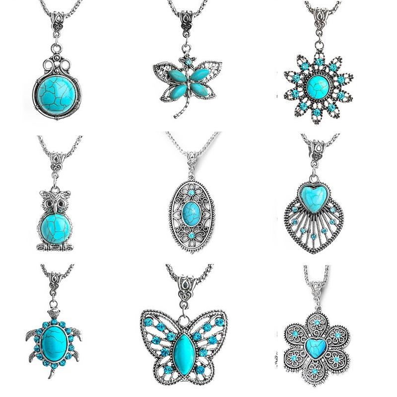 Pendant Necklaces SHUANGR Natural Stone Starfish/Water Drop/Butterfly/Flower Necklace For Girl Vintage Crystal Statement Jewelry
Pendant Necklaces SHUANGR Natural Stone Starfish/Water Drop/Butterfly/Flower Necklace For Girl Vintage Crystal Statement Jewelry