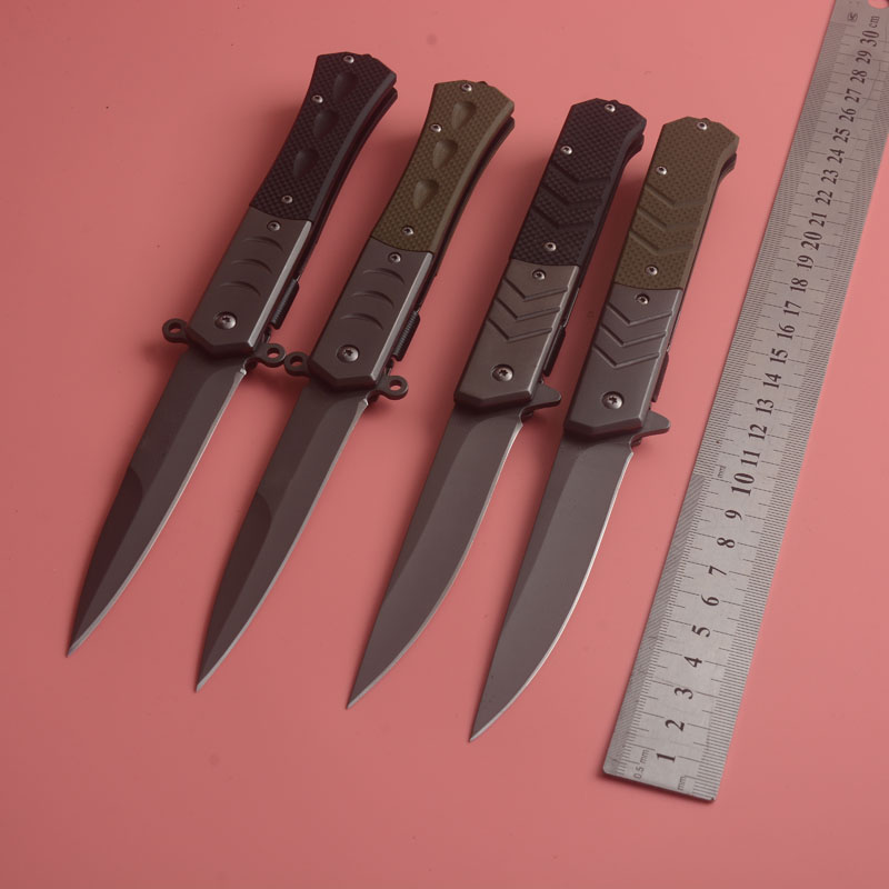 1Pcs G6152 Assisted Flipper Folding Knife 5Cr13Mov Gray Titanium Coating Blade G10 With Steel Handle Outdoor Camping Hiking Survival Tactical Knives
1Pcs G6152 Assisted Flipper Folding Knife 5Cr13Mov Gray Titanium Coating Blade G10 With Steel Handle Outdoor Camping Hiking Survival Tactical Knives