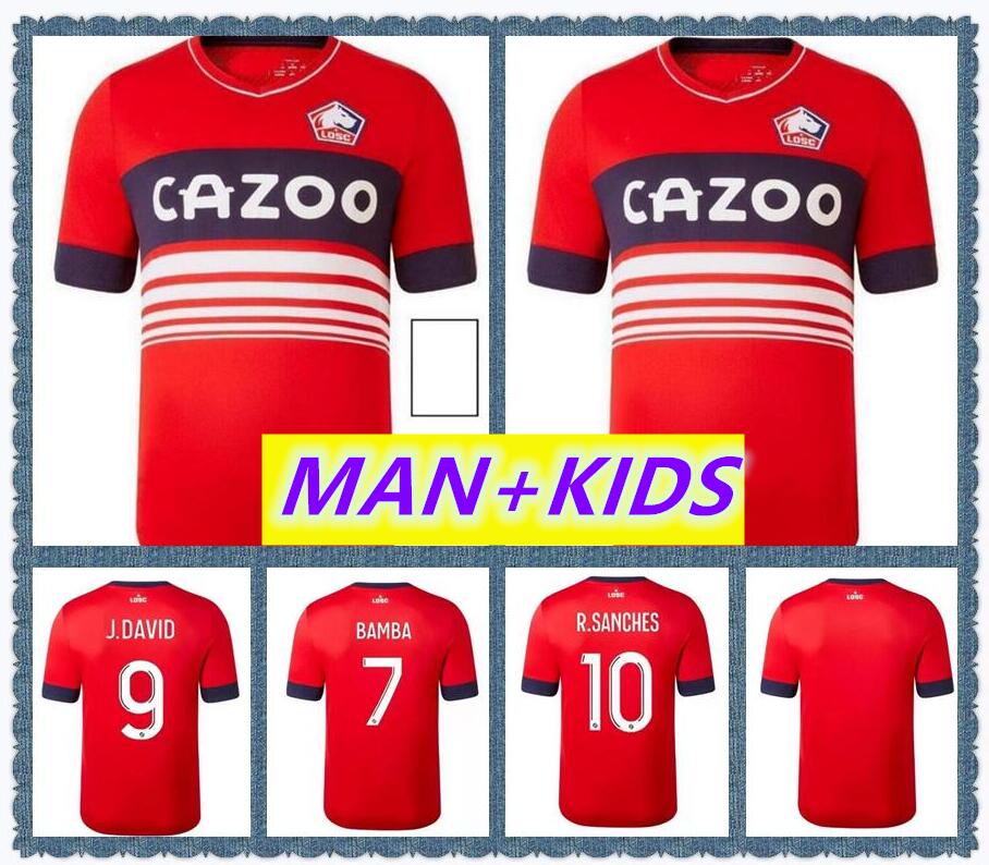 2022 2023 LOSC Lilles soccer jerseys DAVID FONTE BURAK BAMBA YAZICI football shirts 22 23 JIKONE R.SANCHES T.WEAH L.ARAUJO maillots Men Kids Kit
2022 2023 LOSC Lilles soccer jerseys DAVID FONTE BURAK BAMBA YAZICI football shirts 22 23 JIKONE R.SANCHES T.WEAH L.ARAUJO maillots Men Kids Kit