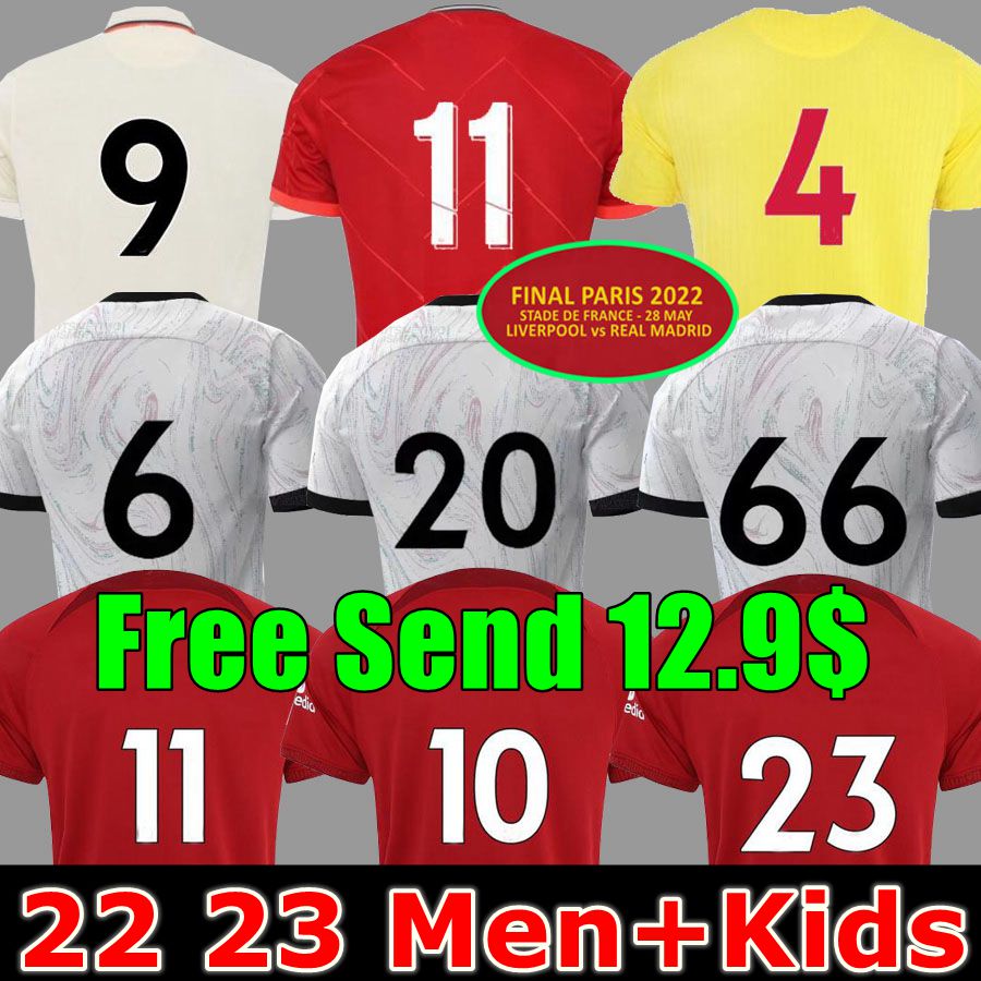 21 22 23 season home away 3rd RED YELLOW final jersey soccer jerseys 2022 2021 2023 Mohamed Diogo Luis DIaz football shirts men kids kits uniforms, Home aldult ucl
21 22 23 season home away 3rd RED YELLOW final jersey soccer jerseys 2022 2021 2023 Mohamed Diogo Luis DIaz football shirts men kids kits uniforms, Home aldult ucl