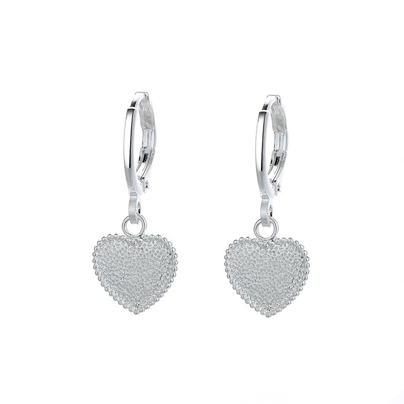 Matte Love Design Earrings Cool Fashion Heart-Shaped Short Ear Buckle Girl Women Jewelry
Matte Love Design Earrings Cool Fashion Heart-Shaped Short Ear Buckle Girl Women Jewelry