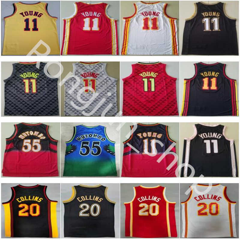2022 Mens John 20 Collins Trae Young 11 Dikembe Mutombo 55 Basketball Jersey Atlanta''Hawks''Men Top Quality Yellow Black Red White, As picture
2022 Mens John 20 Collins Trae Young 11 Dikembe Mutombo 55 Basketball Jersey Atlanta''Hawks''Men Top Quality Yellow Black Red White, As picture