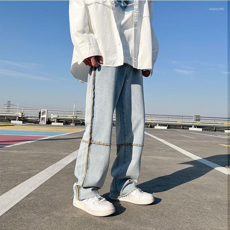 Men's Jeans Men Loose Fashion Casual Student Denim Pants Spring Autumn High Street Male Straight TrousersMen's Heat22, Black
Men's Jeans Men Loose Fashion Casual Student Denim Pants Spring Autumn High Street Male Straight TrousersMen's Heat22, Black
