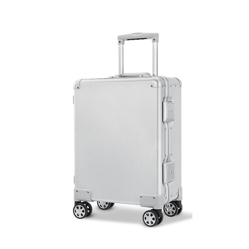 Suitcases Aluminum Alloy Instrument Trolley Suitcase All Aluminum-magnesium Tool Box Business Travel Luggage Metal Carry-on Case
Suitcases Aluminum Alloy Instrument Trolley Suitcase All Aluminum-magnesium Tool Box Business Travel Luggage Metal Carry-on Case