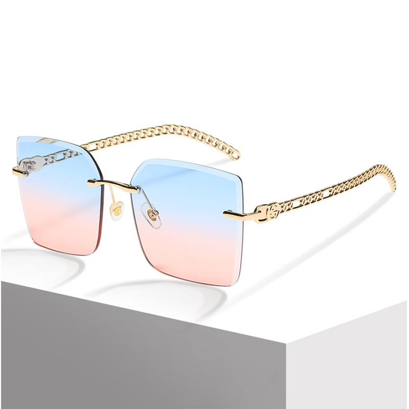 Sunglasses Fashion Rimless Chain Frame Sun Glasses Trendy Square Women 2022 AS132Sunglasses
Sunglasses Fashion Rimless Chain Frame Sun Glasses Trendy Square Women 2022 AS132Sunglasses