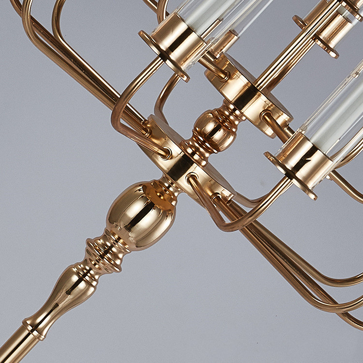 Candelabras 15 heads 155cm height DIY Wedding grand evnet Table Centerpiece Luxury Candelabrum gold Metal Candle Holders For Home Decoration