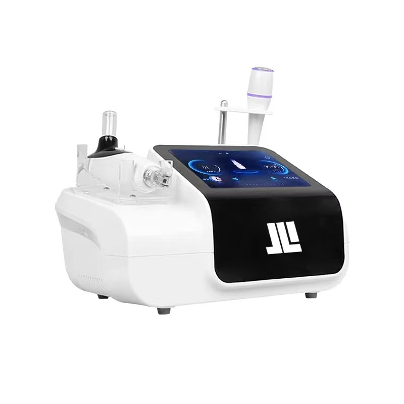 EMS transdermal skin care face lifting micro nano needle free and rf water mesotherapy home use device