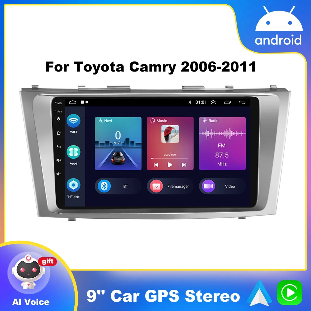 10.1 Inch Full Screen Car Audio Video Radio System Player for Toyota CAMRY 2007-2011 Android Entertainment Gps Navigation
10.1 Inch Full Screen Car Audio Video Radio System Player for Toyota CAMRY 2007-2011 Android Entertainment Gps Navigation