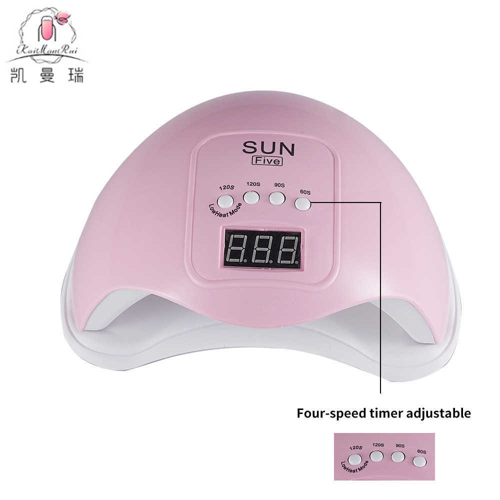 Nail Enhancement Lamp Phototherapy Lamp Fast Drying Four Gear Intelligent Phototherapy Machine Led Non Black Hand Nail Baking Lamp Lampara Para Hornea