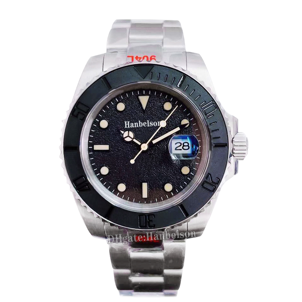 U1 mens watch MAD Ceramic bezel Modified Sapphire 2813 Automatic movement Black face 904L Steel strap Gliding clasp Wristwatches, Silver
U1 mens watch MAD Ceramic bezel Modified Sapphire 2813 Automatic movement Black face 904L Steel strap Gliding clasp Wristwatches, Silver