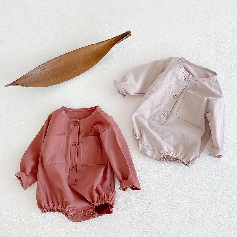 Rompers Autumn Infant Baby Boy Girl Long Sleeves Romper Pure Color Fashion Jumpsuit Causal Toddler Clothes For 0-2YRompers, 62020 grey
Rompers Autumn Infant Baby Boy Girl Long Sleeves Romper Pure Color Fashion Jumpsuit Causal Toddler Clothes For 0-2YRompers, 62020 grey