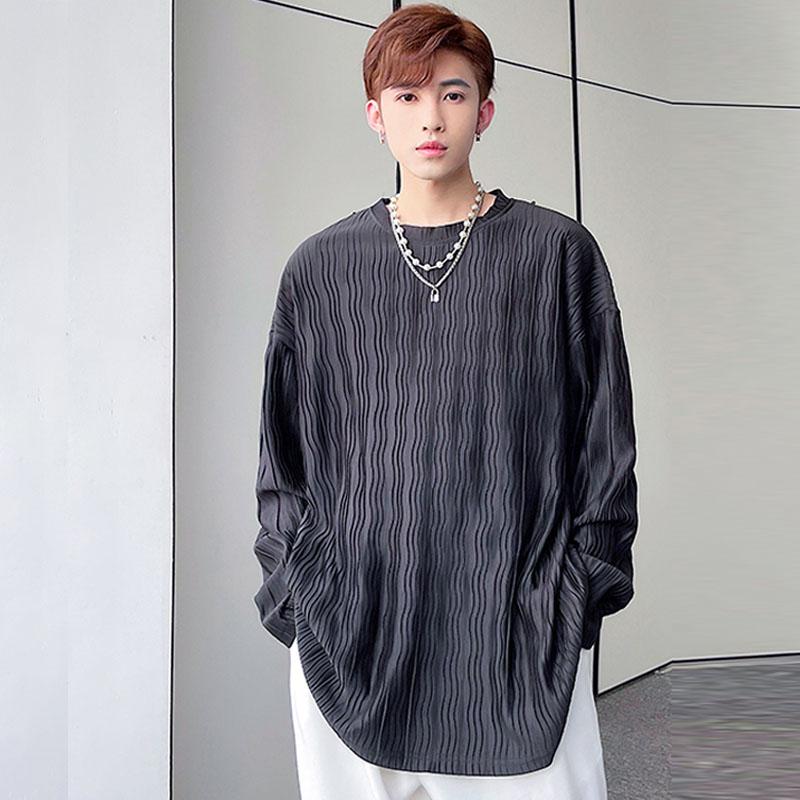 Men's T-Shirts Lazy Style Tshirt Men Harajuku Streetwear Loose Casual Long Sleeve Korean Design Male Black Tops TeesMen's, H1283 black
Men's T-Shirts Lazy Style Tshirt Men Harajuku Streetwear Loose Casual Long Sleeve Korean Design Male Black Tops TeesMen's, H1283 black