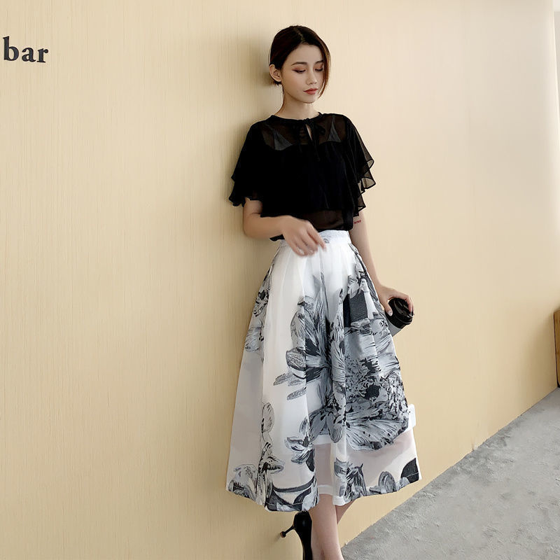 Tunics Casual Summer Light Dress Aesthetic Floral Loose Midi White Lace Korean Fashion Women's Dresses Vintage Party Midi 220516