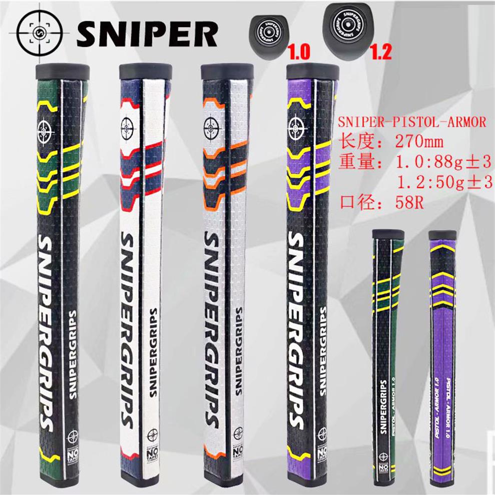 SNIPER Golf grips High quality pu Golf putter grips 4 color in choice 1pcs/lot Golf clubs grips 190R
SNIPER Golf grips High quality pu Golf putter grips 4 color in choice 1pcs/lot Golf clubs grips 190R