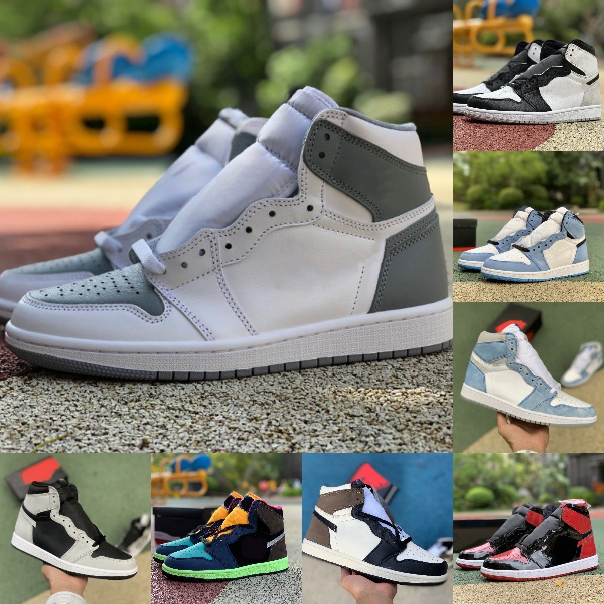 Jumpman 1 1s High Sports Basketball Shoes Mens Women Stealth Stage Haze Bio Hack Rebellionaire Military UNIVERSITY BLUE Hyper Royal DARK MOCHA Trainers Sneakers S88, Please contact us
Jumpman 1 1s High Sports Basketball Shoes Mens Women Stealth Stage Haze Bio Hack Rebellionaire Military UNIVERSITY BLUE Hyper Royal DARK MOCHA Trainers Sneakers S88, Please contact us