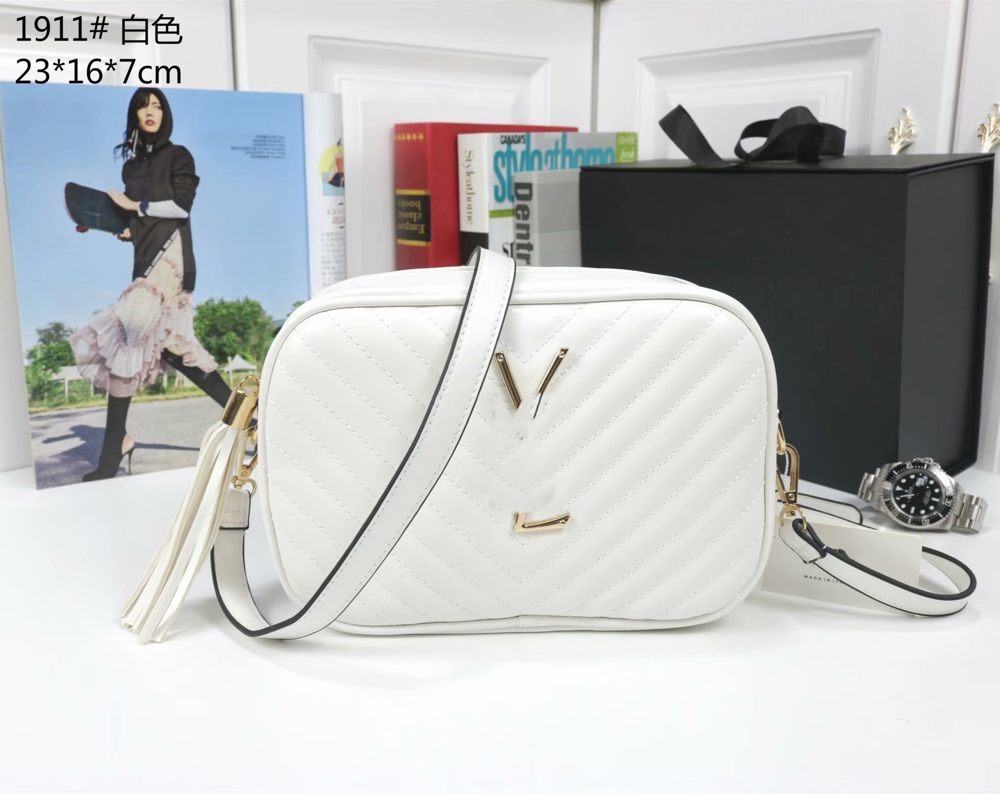 women's designers Luxury Famous shoulder bag totes purse handbag message bags cluth top quality brand classic flap Crossbody flap pu leather #1911 23CM HRDJHYTUJ, White
women's designers Luxury Famous shoulder bag totes purse handbag message bags cluth top quality brand classic flap Crossbody flap pu leather #1911 23CM HRDJHYTUJ, White