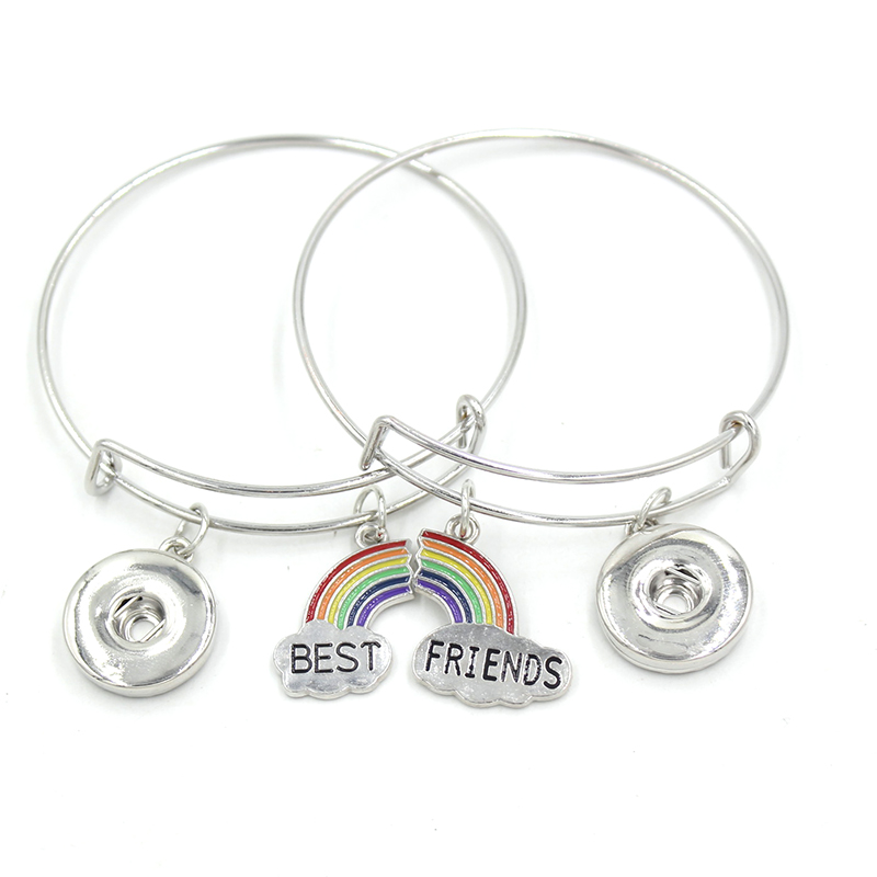 Rainbow Friends Snap Bracelet: Adjustable Wire Bangle for Women, Interchangeable 18mm Jewelry; Perfect Wholesale Gift
Rainbow Friends Snap Bracelet: Adjustable Wire Bangle for Women, Interchangeable 18mm Jewelry; Perfect Wholesale Gift