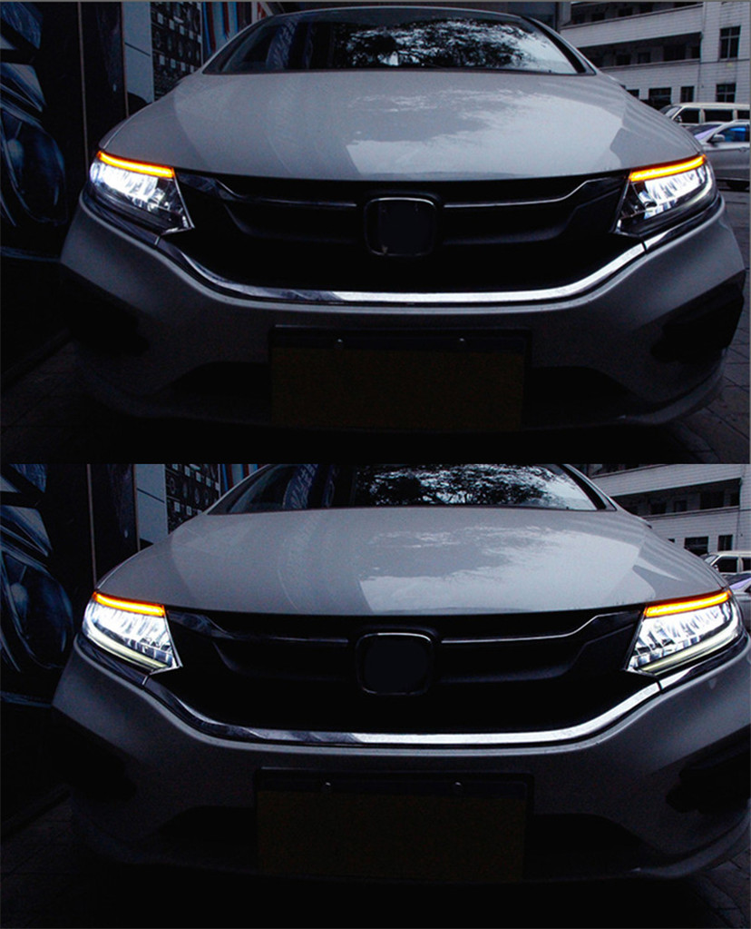 Car Headlights For HONDA Jade 2013-20 19 Head Lamp LED Headlight H7 Turn Signal High Beam Daytime Running Lights