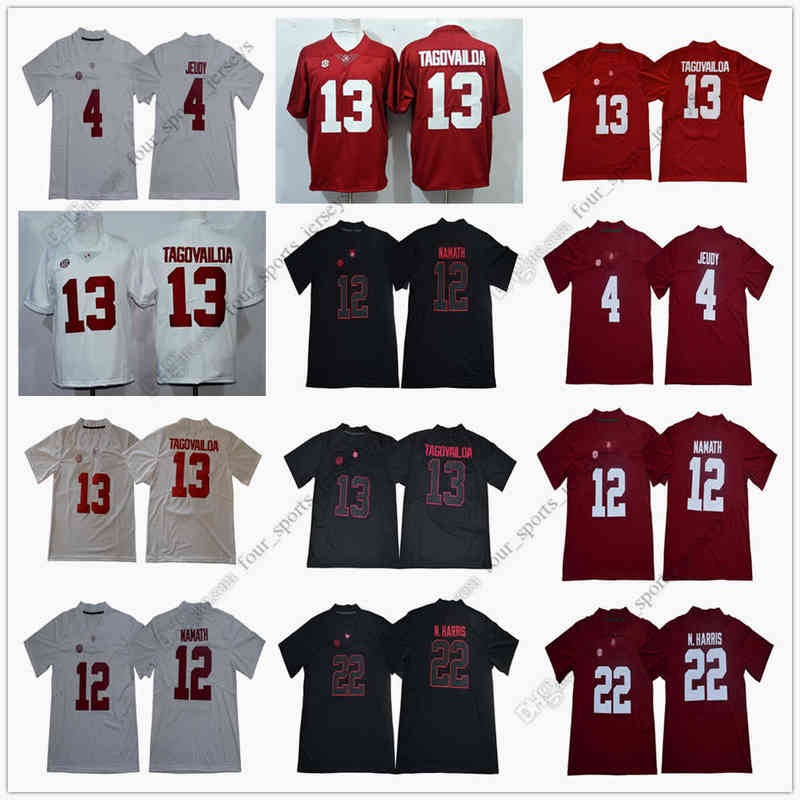 NCAA Alabama Crimson Tide Football Jersey 13 Tua Tagovailoa 4 Jerry Jeudy 12 Joe Namath 22 Najee Harris 34 Damien Harris, As picture
NCAA Alabama Crimson Tide Football Jersey 13 Tua Tagovailoa 4 Jerry Jeudy 12 Joe Namath 22 Najee Harris 34 Damien Harris, As picture