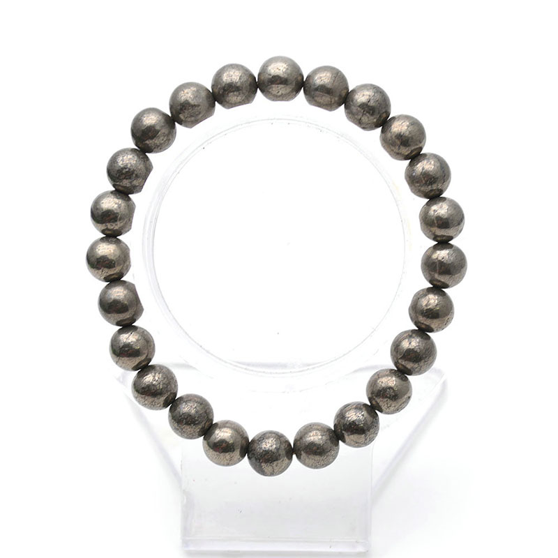 Natural Pyrite 8mm Round Beads Elastic Line Stretch Bracelet Fashion Man Woman Jewelry
Natural Pyrite 8mm Round Beads Elastic Line Stretch Bracelet Fashion Man Woman Jewelry