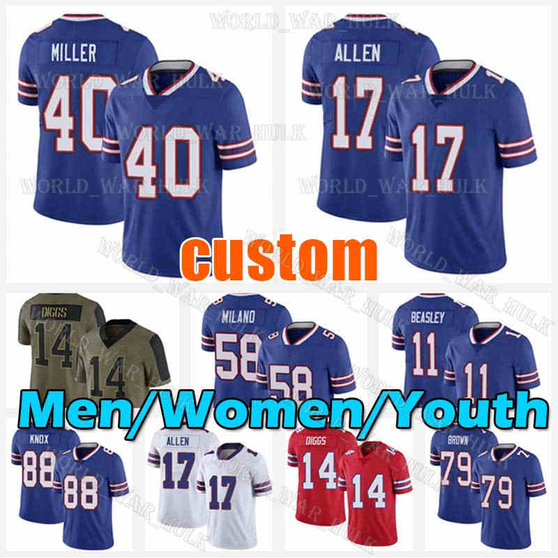 17 Josh Allen Football Jersey Von Miller Buffalo Stefon Diggs Bill Cole Beasley Khalil Shaki Spencer Brown Tim Harris Poyer Case Keenum Marquez Stevenson Kaiir Elam, Men jersey(b e)
17 Josh Allen Football Jersey Von Miller Buffalo Stefon Diggs Bill Cole Beasley Khalil Shaki Spencer Brown Tim Harris Poyer Case Keenum Marquez Stevenson Kaiir Elam, Men jersey(b e)