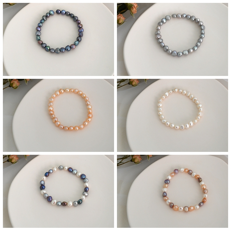 Women Fashion Jewelry Strand Natural Freshwater Pearl Baroque Style Elastic Rope Bracelet Stretch for Daily Wearing And Shopping 1274 Q2
Women Fashion Jewelry Strand Natural Freshwater Pearl Baroque Style Elastic Rope Bracelet Stretch for Daily Wearing And Shopping 1274 Q2