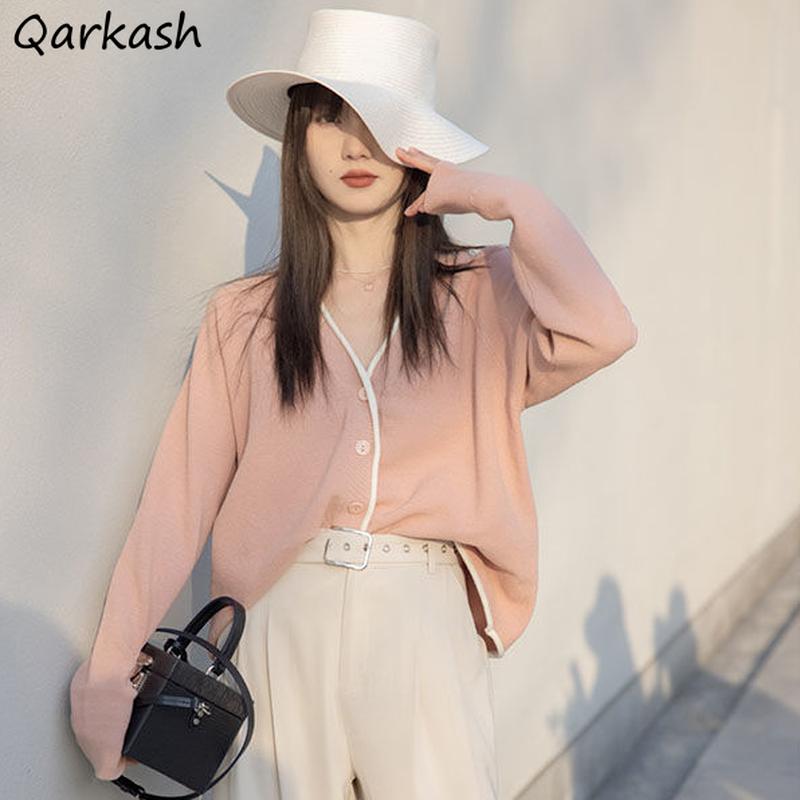 Women's Knits & Tees Cardigan Women Solid Harajuku Loose Cute Knitwear Ly All-match Soft Basic Outerwear Stylish Sweaters Students Sweet, White
Women's Knits & Tees Cardigan Women Solid Harajuku Loose Cute Knitwear Ly All-match Soft Basic Outerwear Stylish Sweaters Students Sweet, White