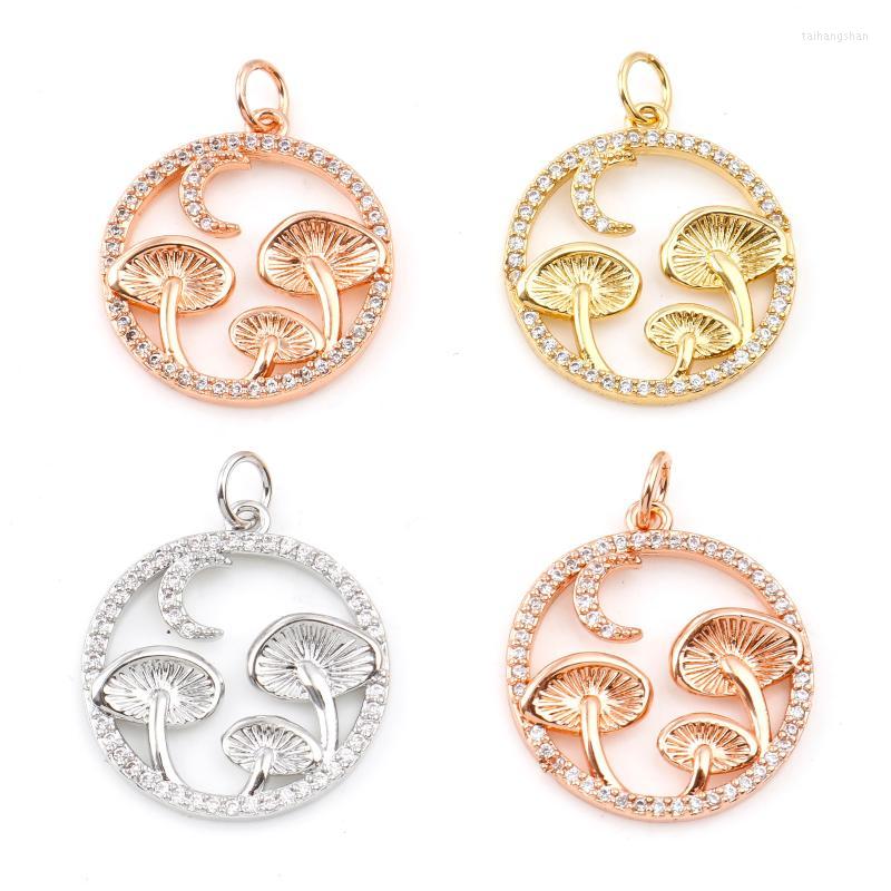 Pendant Necklaces Copper Micro Pave Charms Multicolor Round Mushroom Hollow Cubic Zirconia Metal Pendants DIY Necklace Jewelry Gifts 25mmx19
Pendant Necklaces Copper Micro Pave Charms Multicolor Round Mushroom Hollow Cubic Zirconia Metal Pendants DIY Necklace Jewelry Gifts 25mmx19