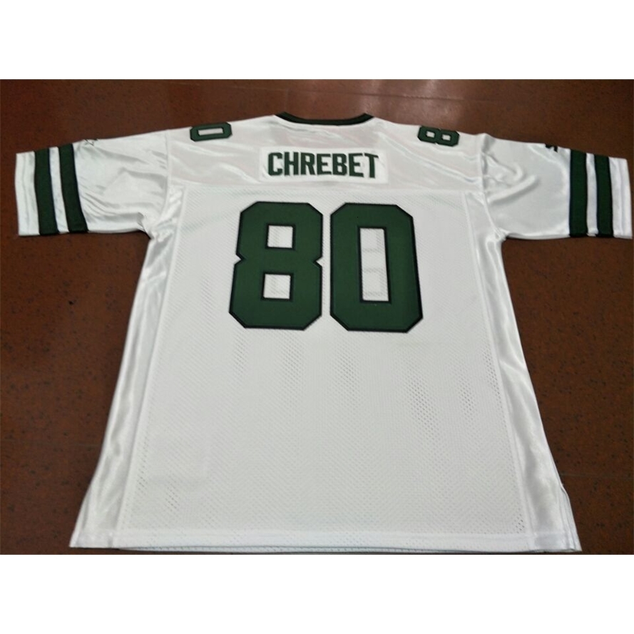 Mit Custom Men 1997 Wayne Chrebet #80 real Full embroidery College Jersey Size -4XL or custom any name or number jersey, White
Mit Custom Men 1997 Wayne Chrebet #80 real Full embroidery College Jersey Size -4XL or custom any name or number jersey, White