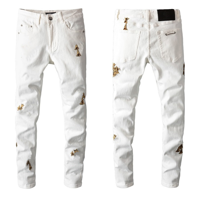 2022 Mens Jeans Designer Jeans Top Jean Fit Washed Motocycle Denim Panelled Christmas Plus street trend Zipper chain decoration ripped Stretch New
2022 Mens Jeans Designer Jeans Top Jean Fit Washed Motocycle Denim Panelled Christmas Plus street trend Zipper chain decoration ripped Stretch New
