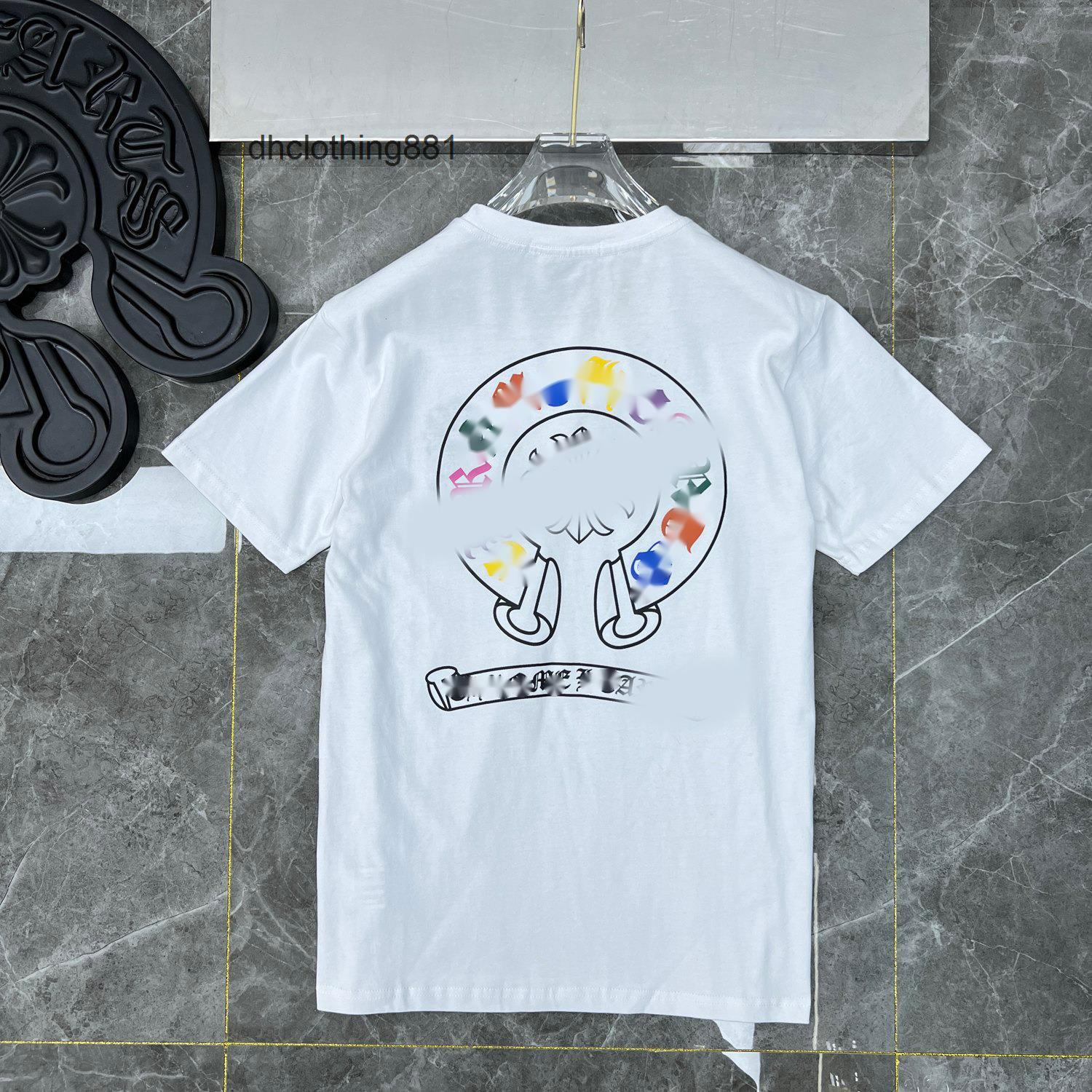 Chromees Designer t Shirts hEarTS//ChROme 2022 summer ch color classic horseshoe heavy industry sheepskin embroidery short sleeve T-shirt versatile half sleeve, White
Chromees Designer t Shirts hEarTS//ChROme 2022 summer ch color classic horseshoe heavy industry sheepskin embroidery short sleeve T-shirt versatile half sleeve, White