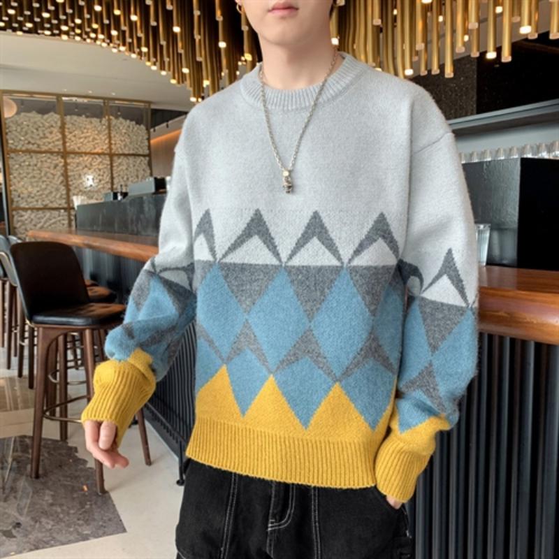 Men's Sweaters Sweater Men Autumn And Winter Thick Korean Style Trend Loose Lazy Round Neck Pullover, Black
Men's Sweaters Sweater Men Autumn And Winter Thick Korean Style Trend Loose Lazy Round Neck Pullover, Black