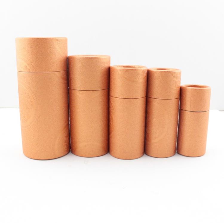 Premium Kraft Cardboard Tubes Case Packing boxes Kraft-gift box for Essential Oil Bottle 10ml - 100ml SN6703