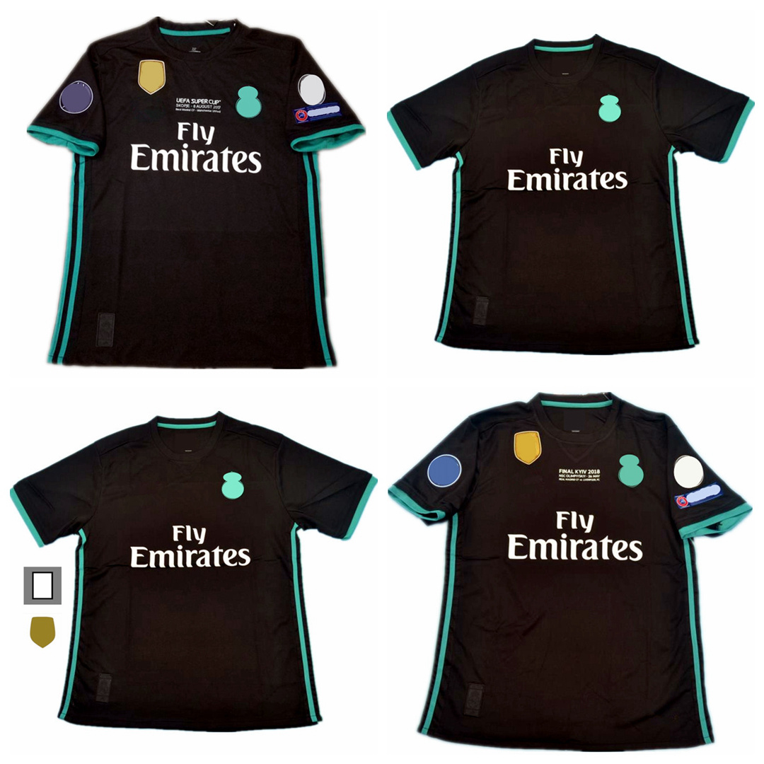 17 18 SOCCER JERSEYS maillot classic vintage camisetas football shirts Uniforms UCL men black away pepe ramos Marcelo Casemiro ronaldo benzema KROOS LUCAS, 17-18 lack away
17 18 SOCCER JERSEYS maillot classic vintage camisetas football shirts Uniforms UCL men black away pepe ramos Marcelo Casemiro ronaldo benzema KROOS LUCAS, 17-18 lack away