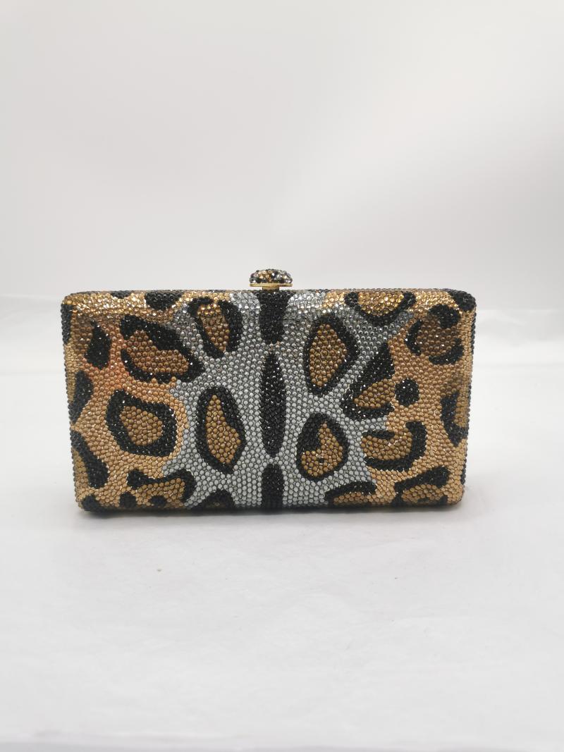 Evening Bags Leopard Rhinestone Clutch Women Diamond Shoulder Handbags Party Wedding Clutches Mini Phone Purses Bridal Handbag WalletEvening, Show as picture
Evening Bags Leopard Rhinestone Clutch Women Diamond Shoulder Handbags Party Wedding Clutches Mini Phone Purses Bridal Handbag WalletEvening, Show as picture