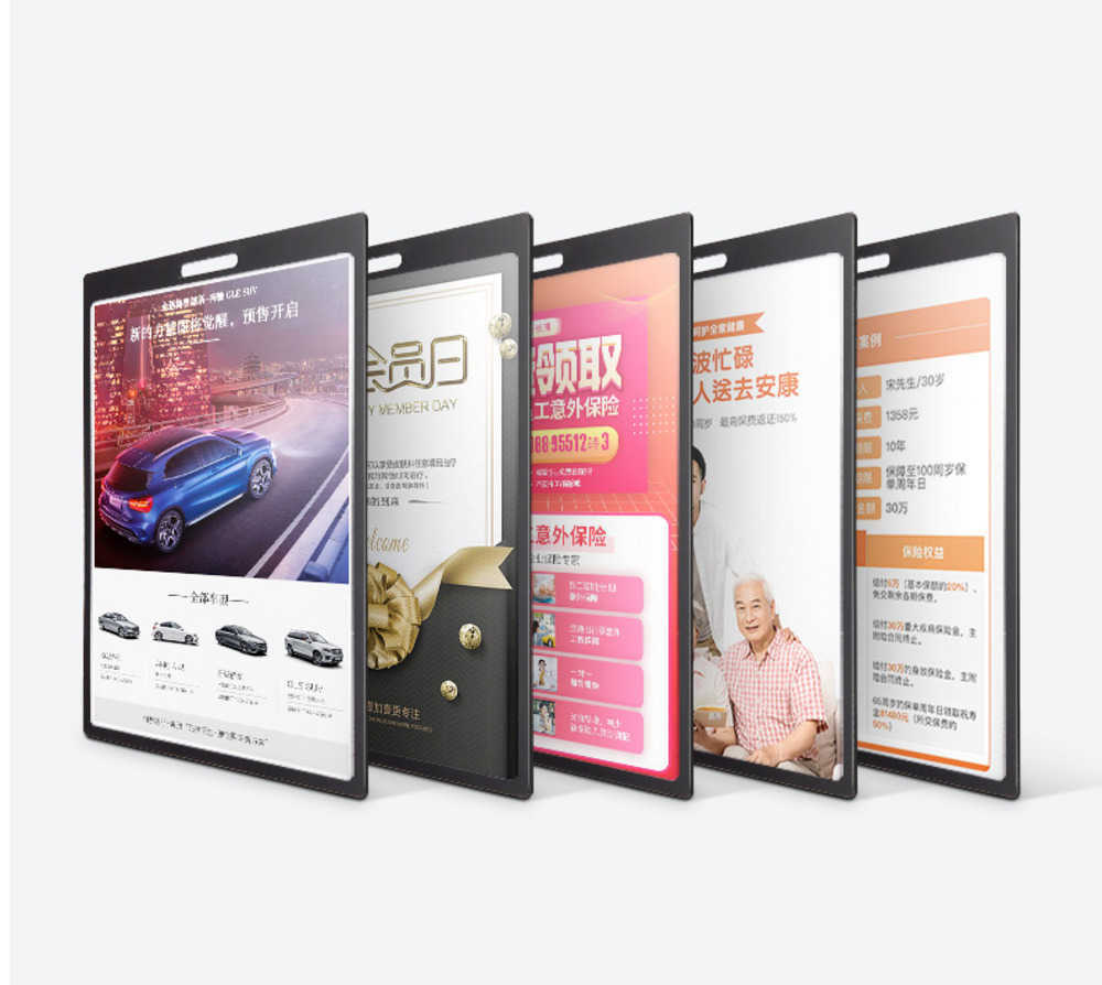 Table Menu Treasure Stand Rack Milk Tea Shop Poster Calendar Display Billboard Counter top Advertising Photo Album