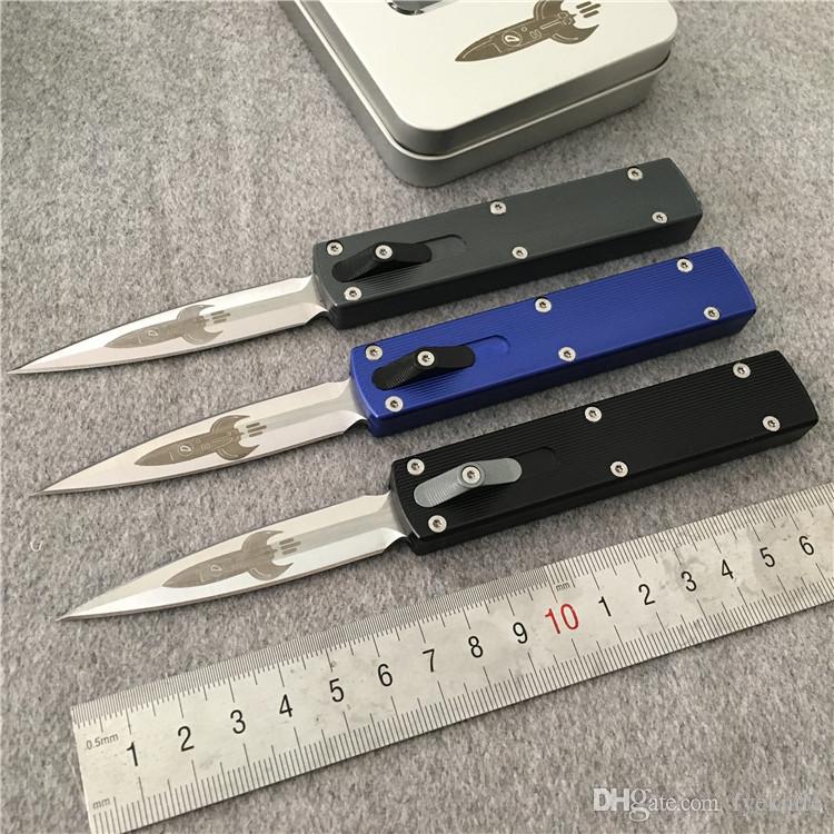 Automatic MT UTX 85 knife Double Action Tactical D rocket design Zulu knives Pocket knife Aluminum handle Auto UT 70 EDC tools
Automatic MT UTX 85 knife Double Action Tactical D rocket design Zulu knives Pocket knife Aluminum handle Auto UT 70 EDC tools