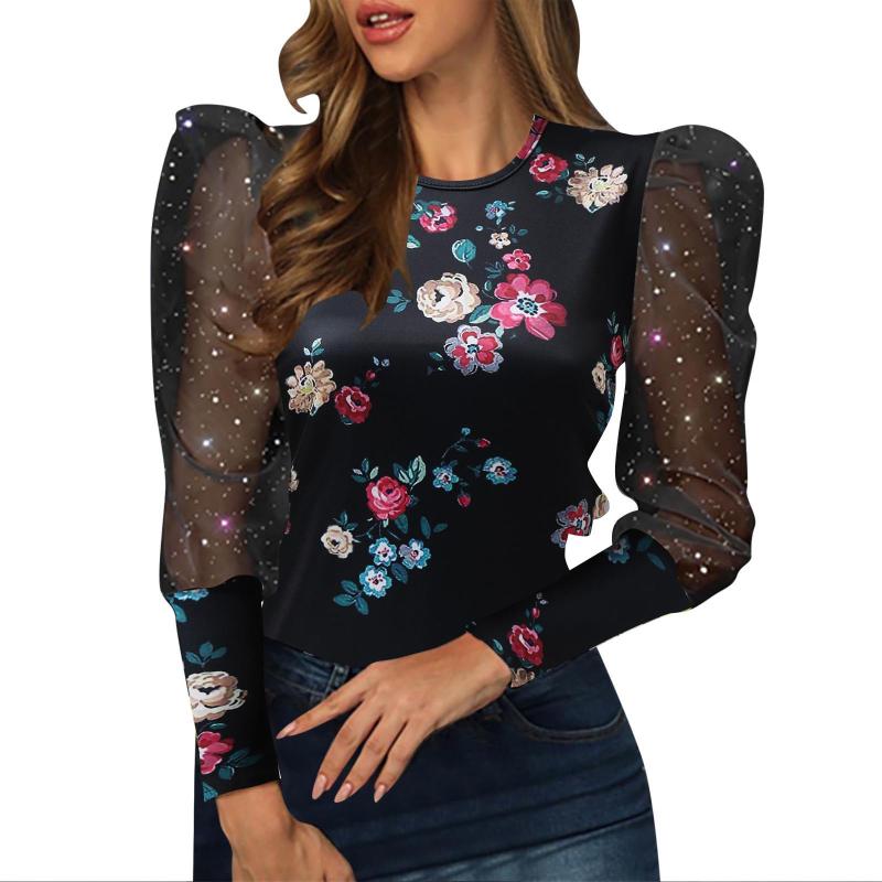 Women's Blouses & Shirts Neck Short Sleeve Women 2022 Elegant Sexy Top Lace Long Shirt Round Flower Print Womens And BlousesWomen's, Black
Women's Blouses & Shirts Neck Short Sleeve Women 2022 Elegant Sexy Top Lace Long Shirt Round Flower Print Womens And BlousesWomen's, Black