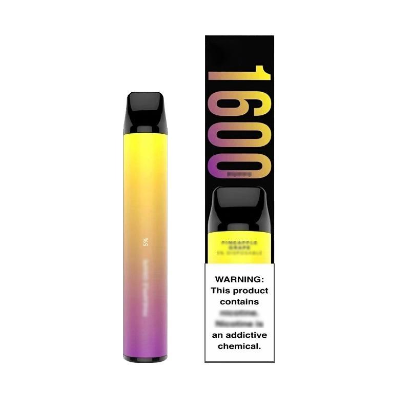 PUFFS XXL Disposable Device 1600 Puffs 18 Colors Puff Bar Plus Xtra E Cigarette Vape Pen
PUFFS XXL Disposable Device 1600 Puffs 18 Colors Puff Bar Plus Xtra E Cigarette Vape Pen