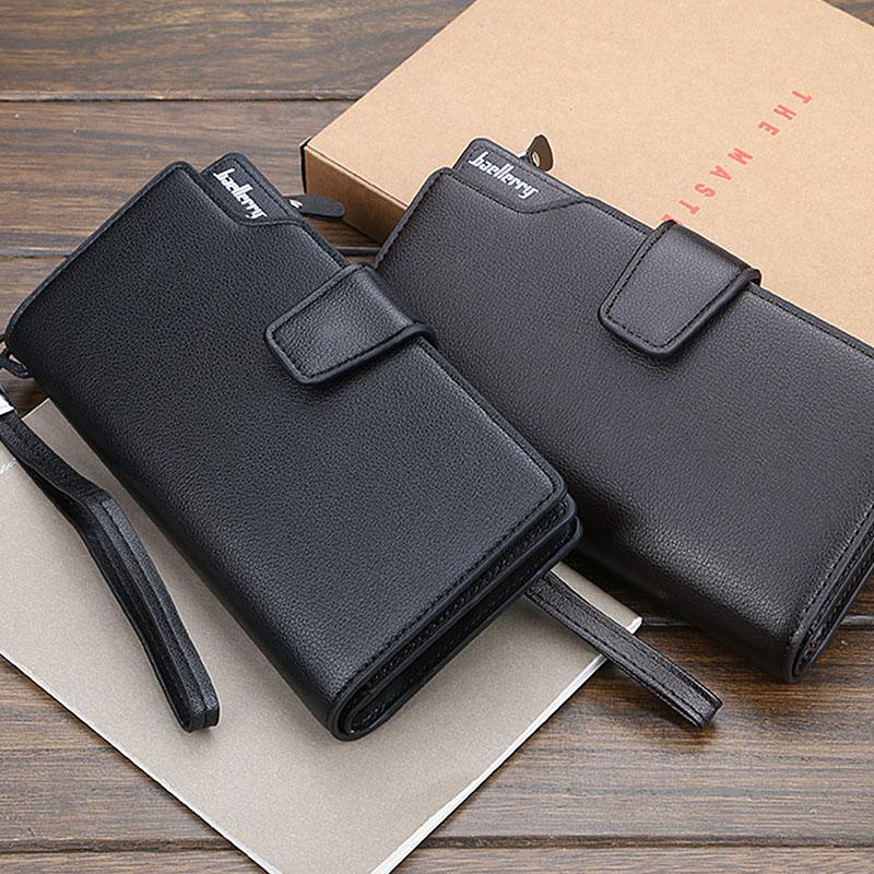 Wallets Men Long Style High Quality Card Holder Male Purse Zipper Large Capacity Brand PU Leather Wallet For MenWallets, Black
Wallets Men Long Style High Quality Card Holder Male Purse Zipper Large Capacity Brand PU Leather Wallet For MenWallets, Black