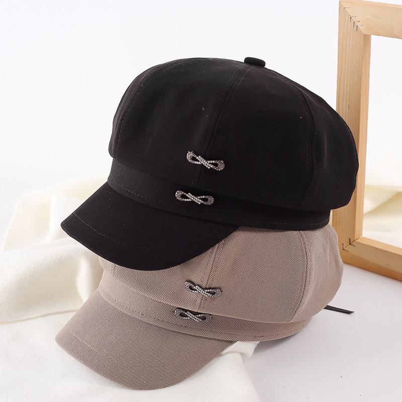 Berets Women Cotton Octagonal Hat Rhinestone Decoration British Literature Art Retro Painter Female Wild Cute Beret CapBerets, White
Berets Women Cotton Octagonal Hat Rhinestone Decoration British Literature Art Retro Painter Female Wild Cute Beret CapBerets, White