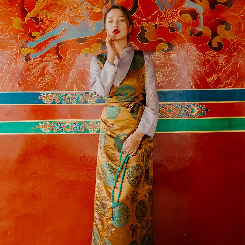 Ethnic Clothing Tibetan Dress For Women Retro Tibet Clothes Tibetische Kleidung Two-piece Set Traditional Oriental ClothingEthnic
Ethnic Clothing Tibetan Dress For Women Retro Tibet Clothes Tibetische Kleidung Two-piece Set Traditional Oriental ClothingEthnic